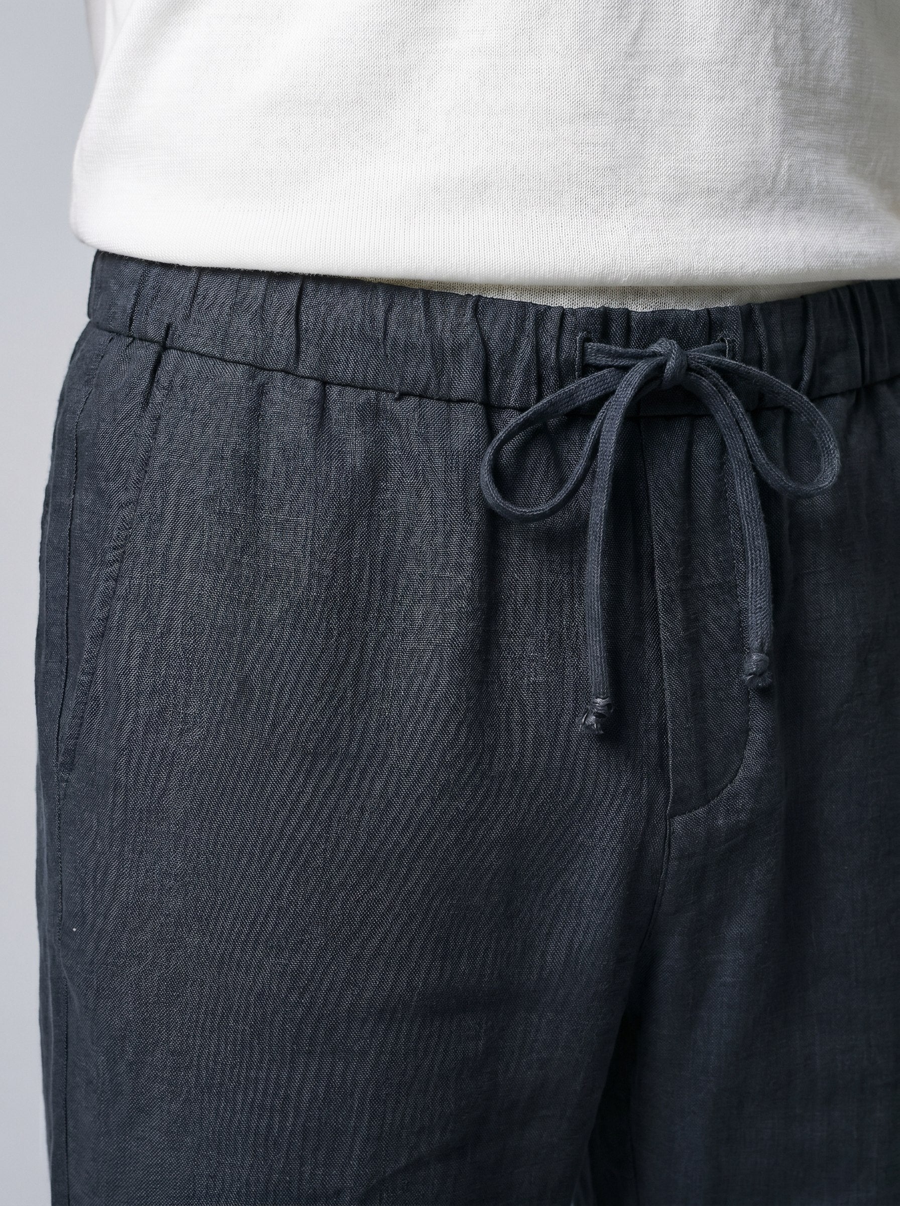 Tailored Lounge Linen Pant Seam Clothing