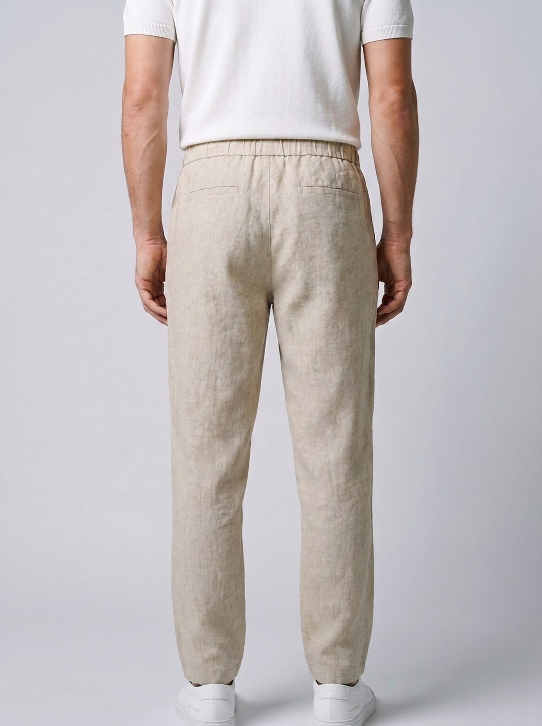 Tailored Lounge Linen Pant Seam Clothing