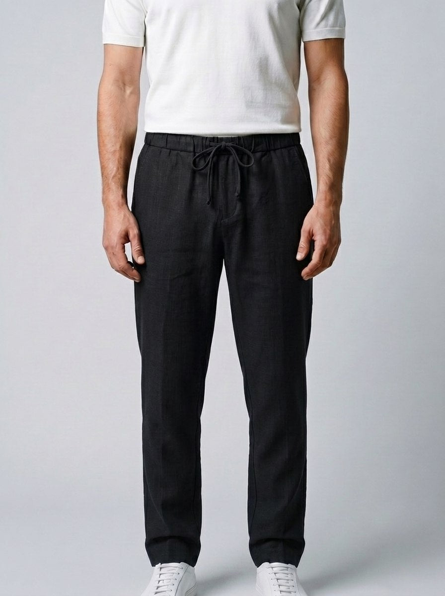 Tailored Lounge Linen Pant
