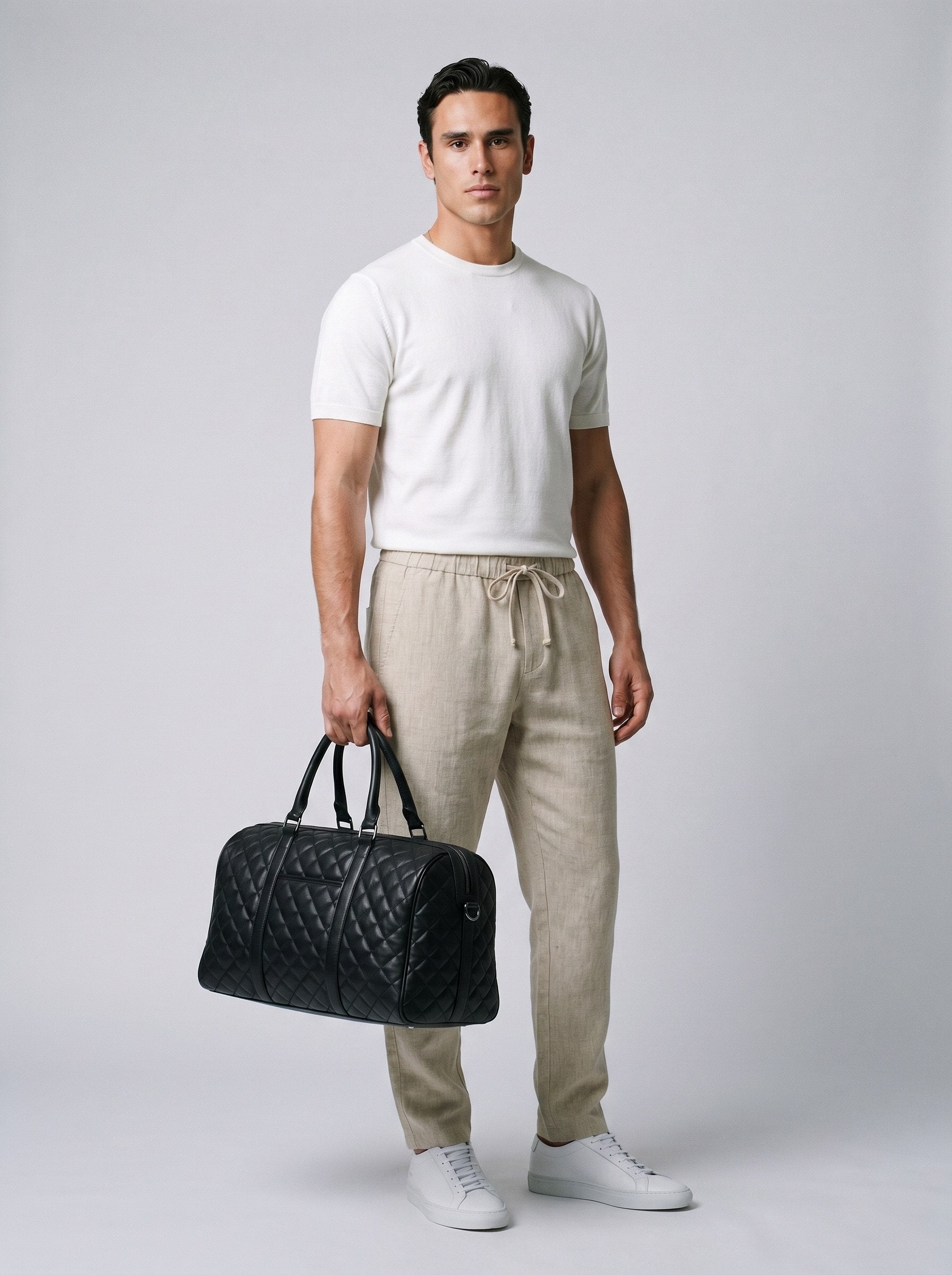 Tailored Lounge Linen Pant
