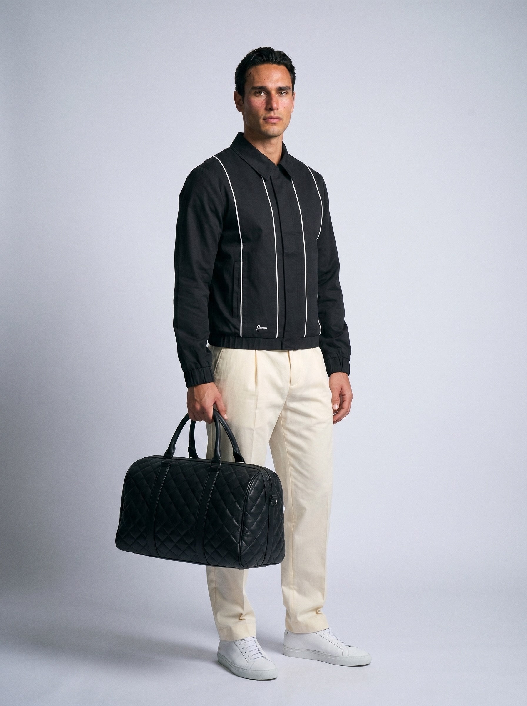 Cotton Contrast Jacket