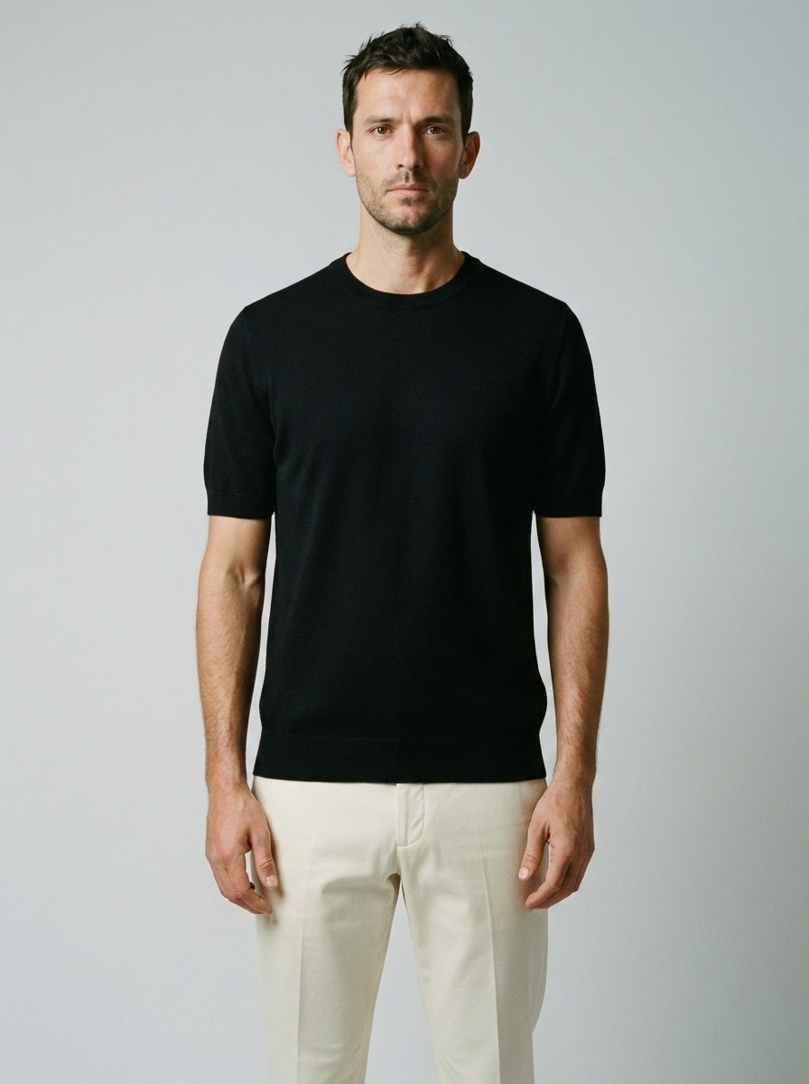Cotton Knit Shirt