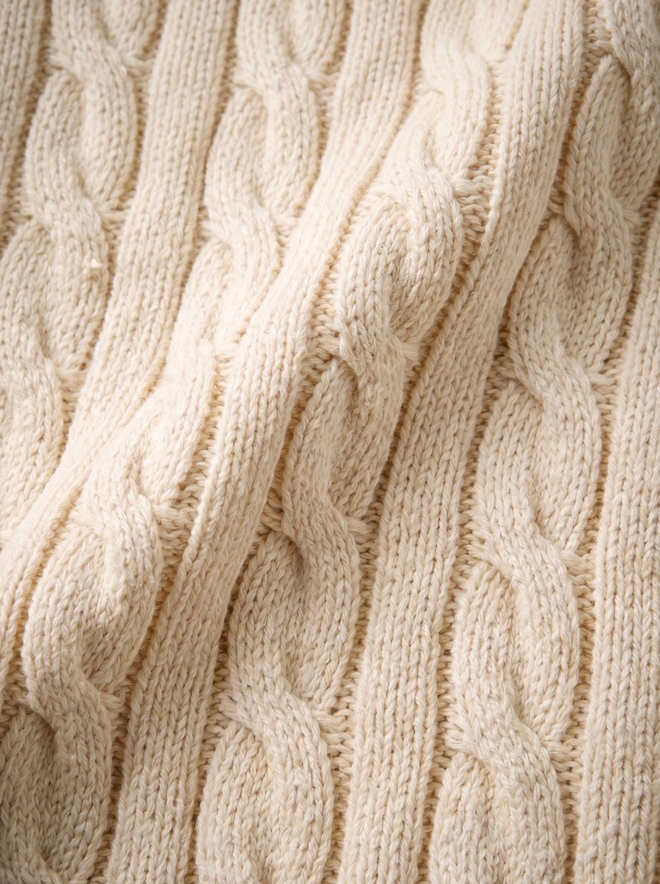 Cable Knit Quarter Zip SEAM