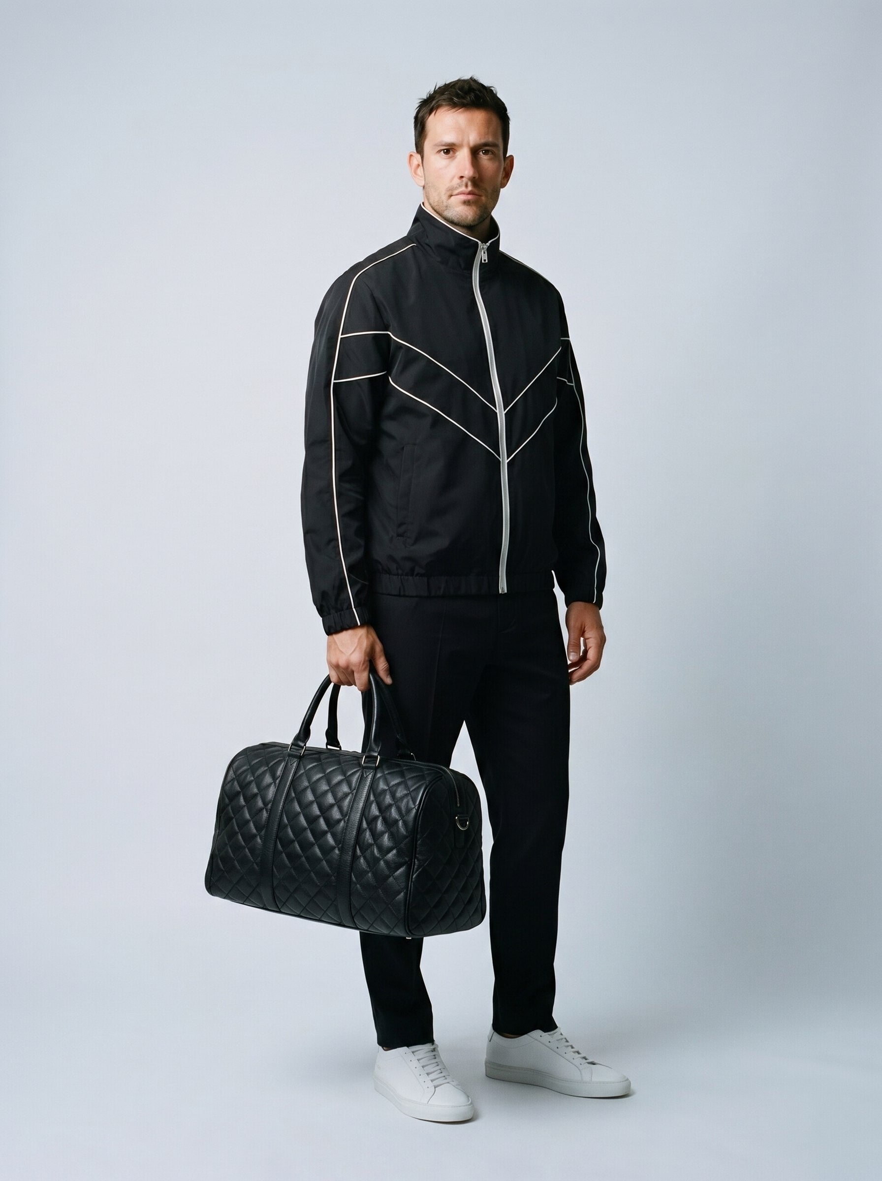 Piped Track Jacket