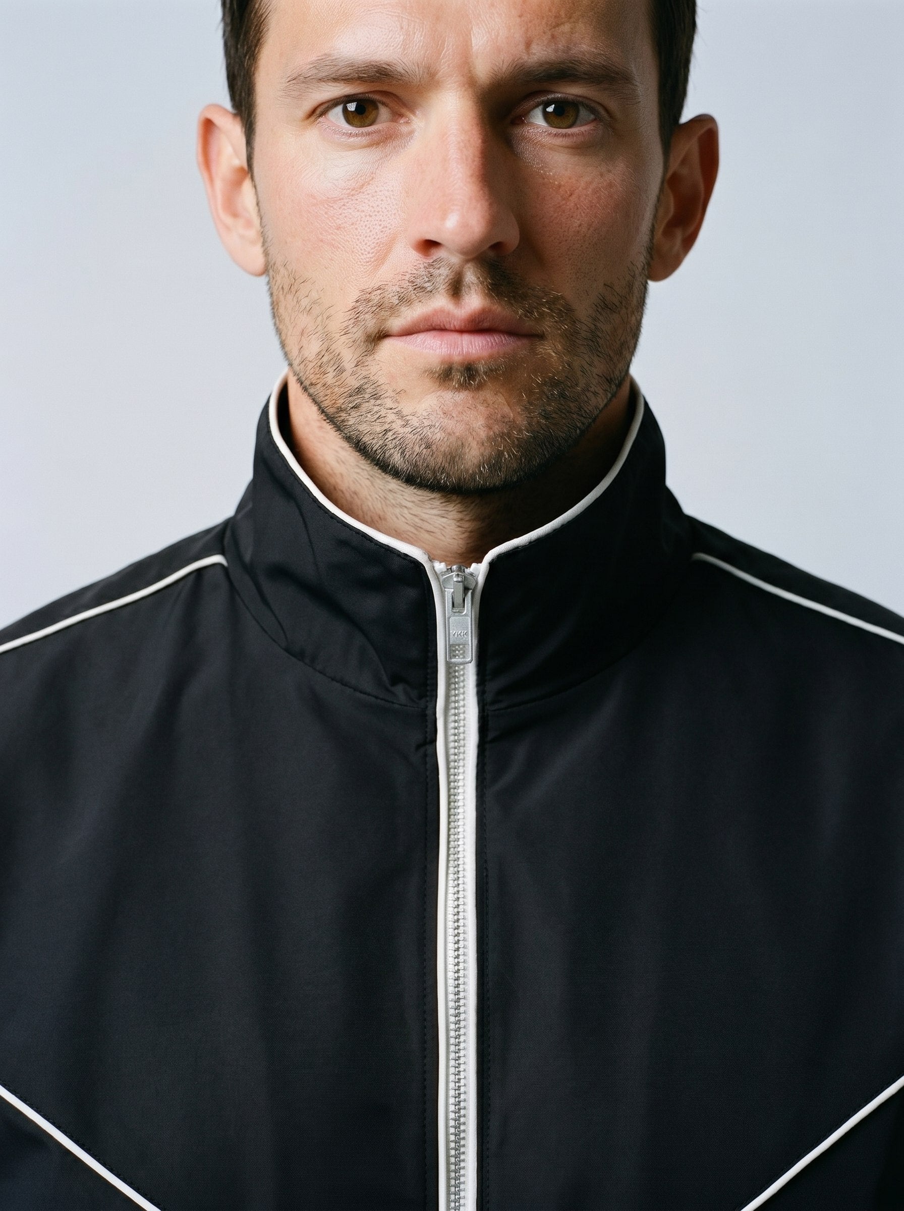 Piped Track Jacket Seam Clothing