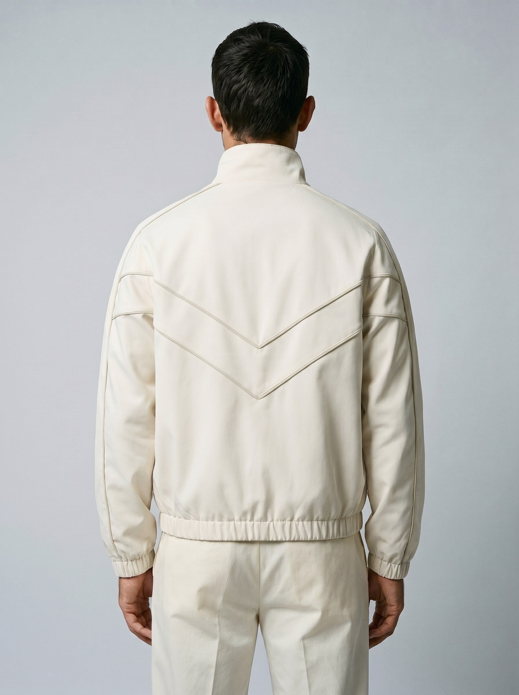 Piped Track Jacket Seam Clothing