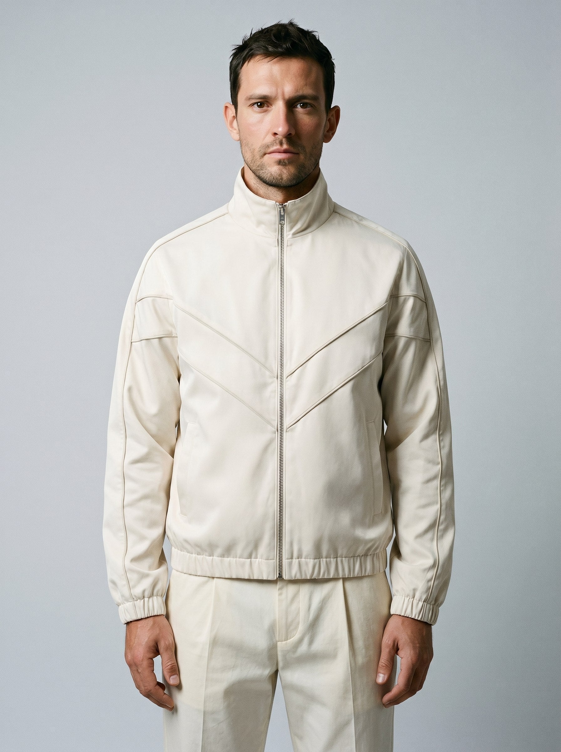 Piped Track Jacket