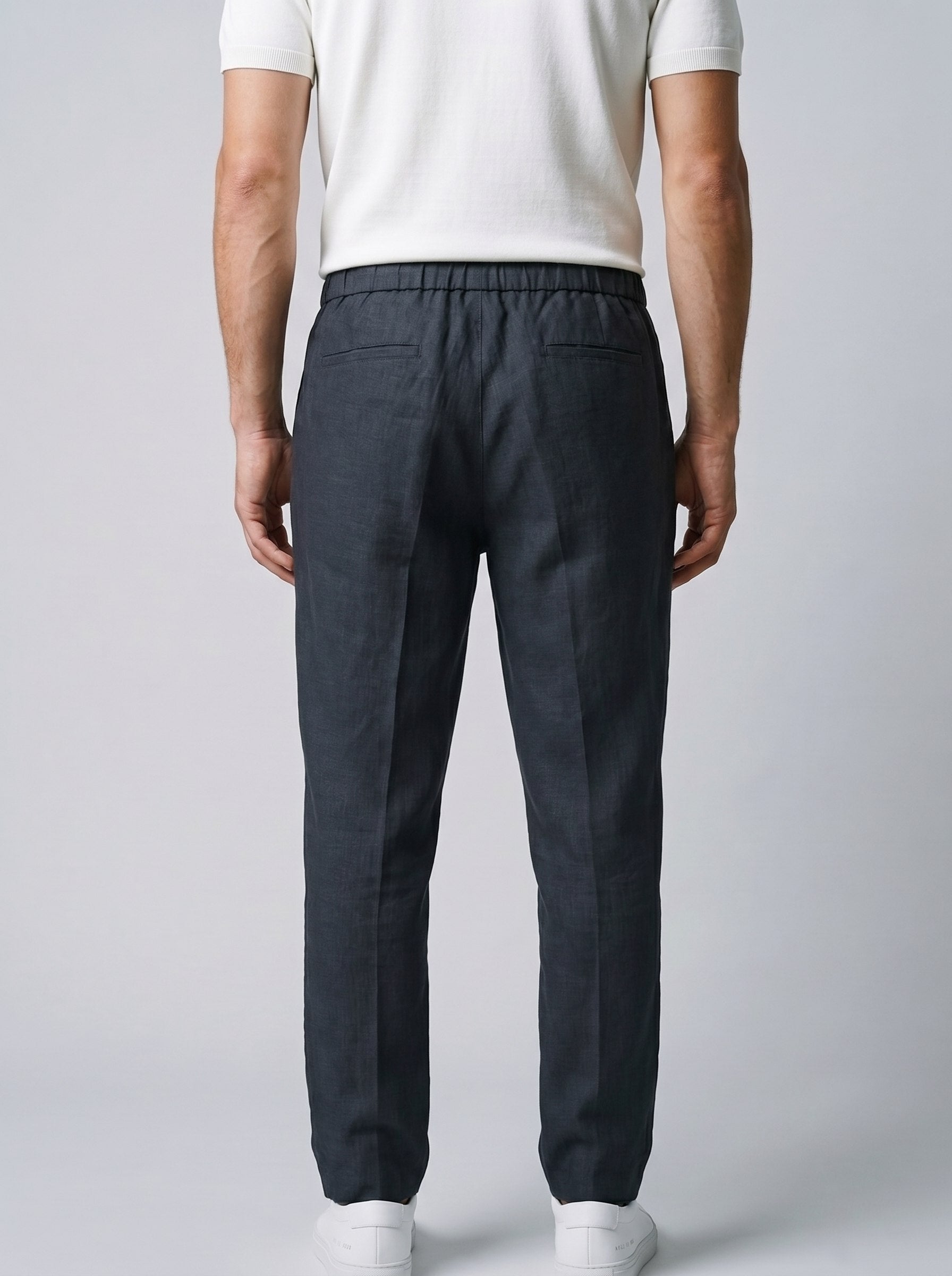 Tailored Lounge Linen Pant Seam Clothing