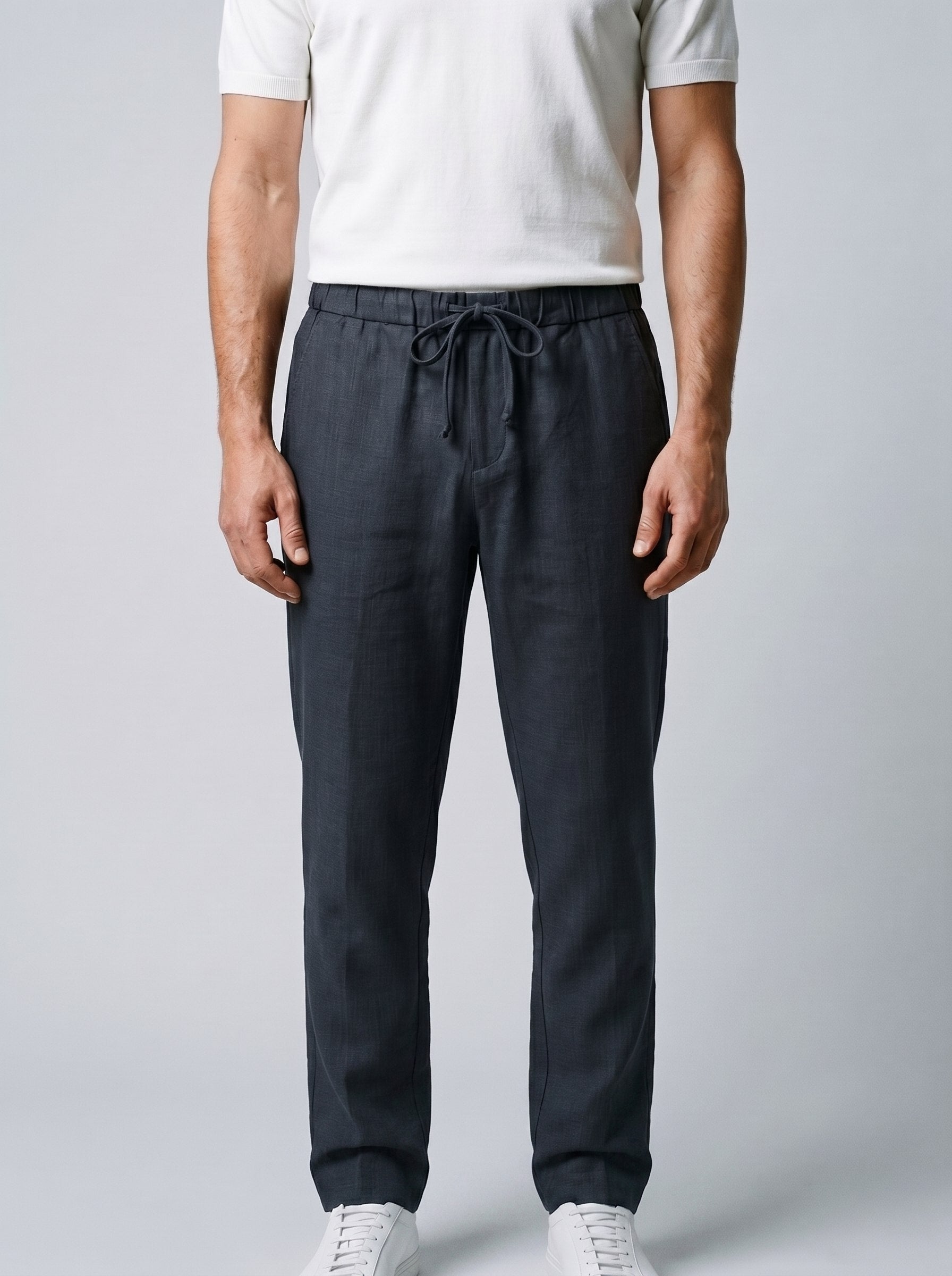 Tailored Lounge Linen Pant