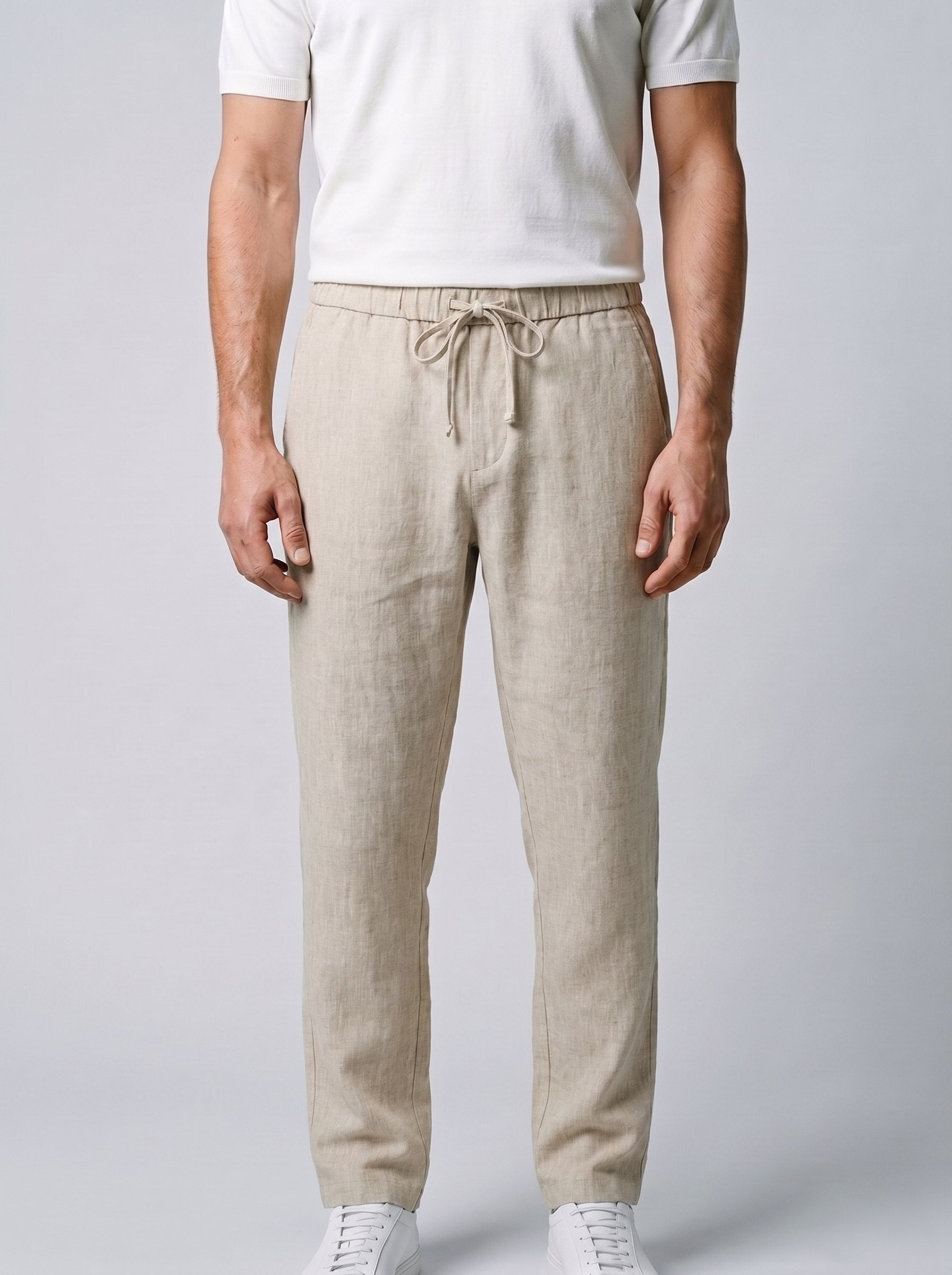 Tailored Lounge Linen Pant