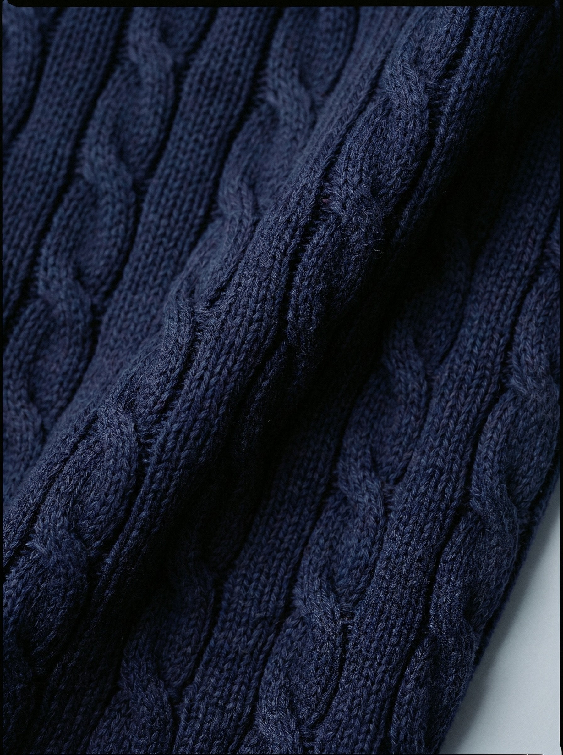 Cable Knit Quarter Zip SEAM