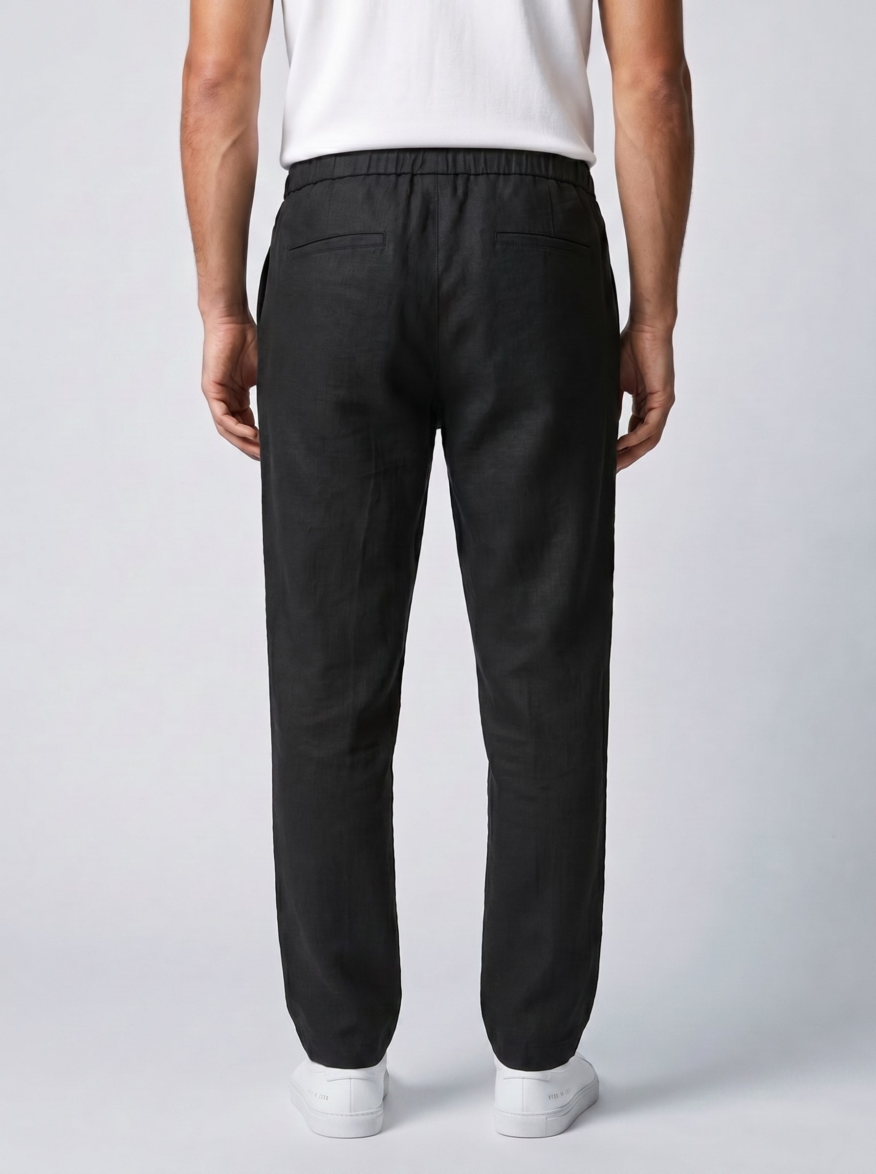 Tailored Lounge Linen Pant Seam Clothing