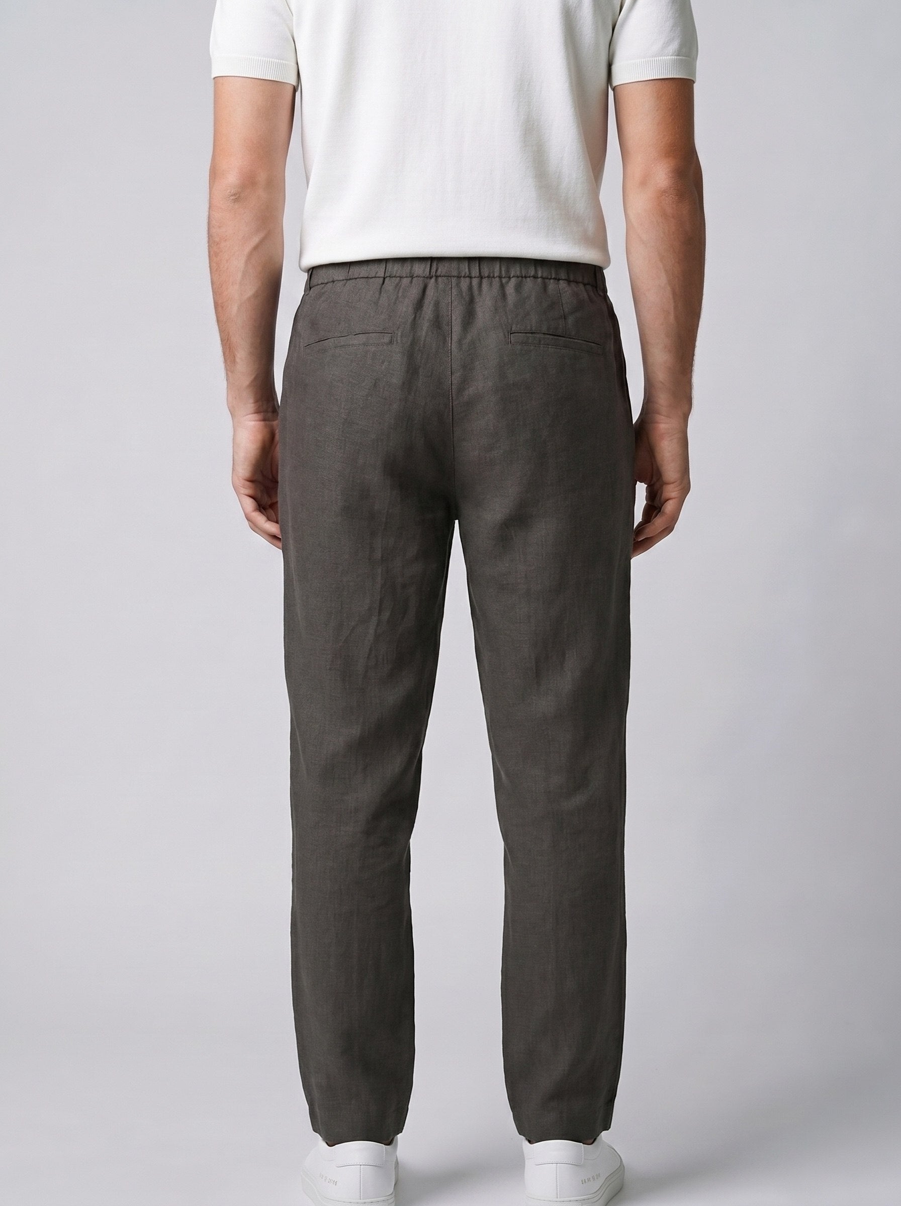 Tailored Lounge Linen Pant Seam Clothing