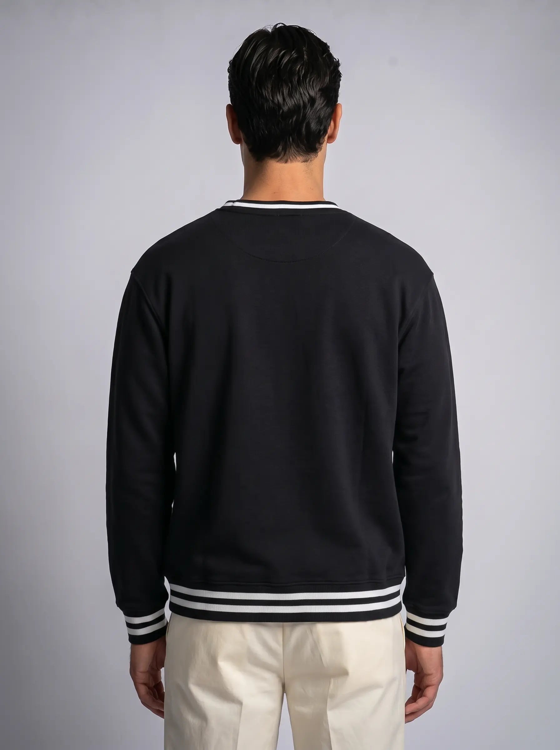 Contrast Trim Crew SEAM