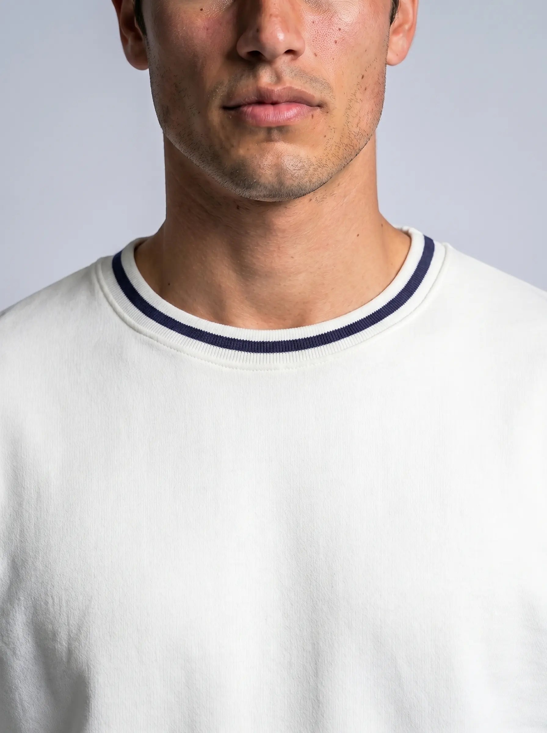 Contrast Trim Crew SEAM